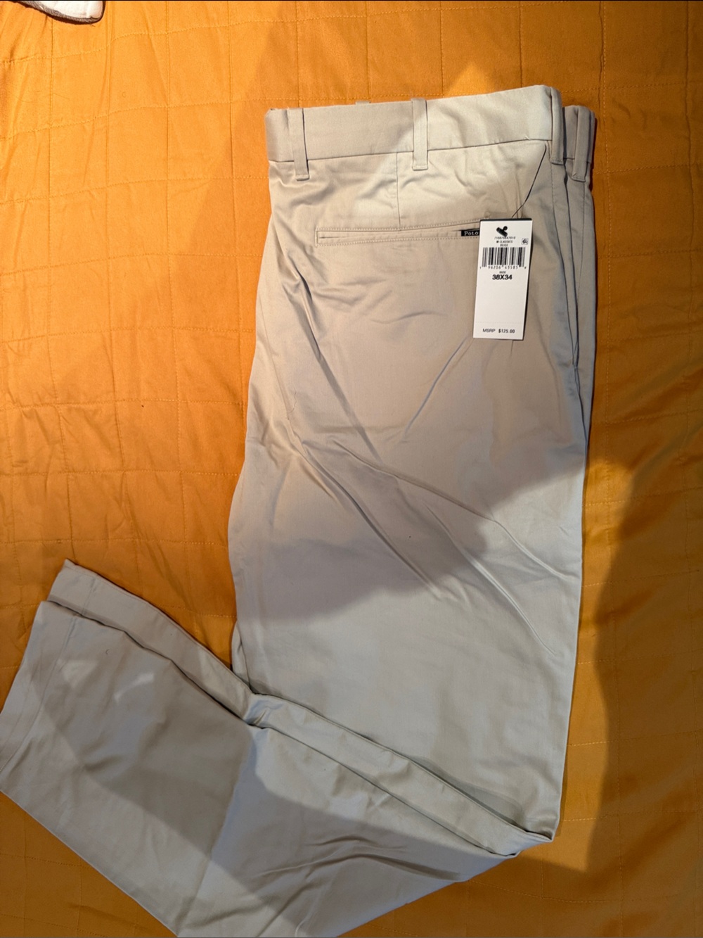 Beige NWT Ralph Lauren Men's Pants